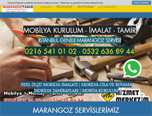 Tablet Screenshot of marangoz-servisi.com